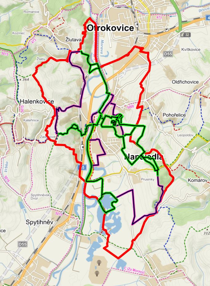 Napajedla mají novou mapovou aplikaci